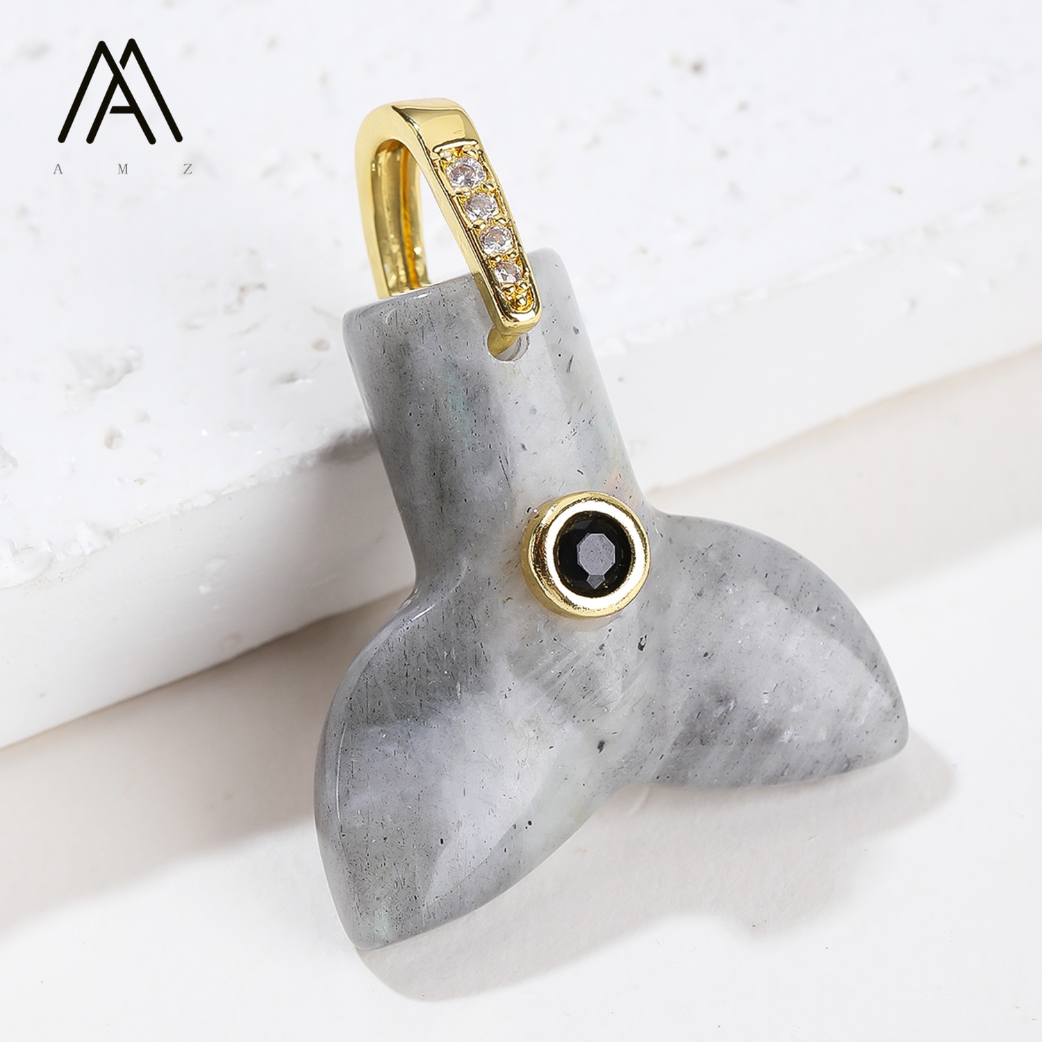 1/3/5/10 Stück Fischschwanz-Na – Crystal Pendant Necklace Natural Stone Bewertung und Preis