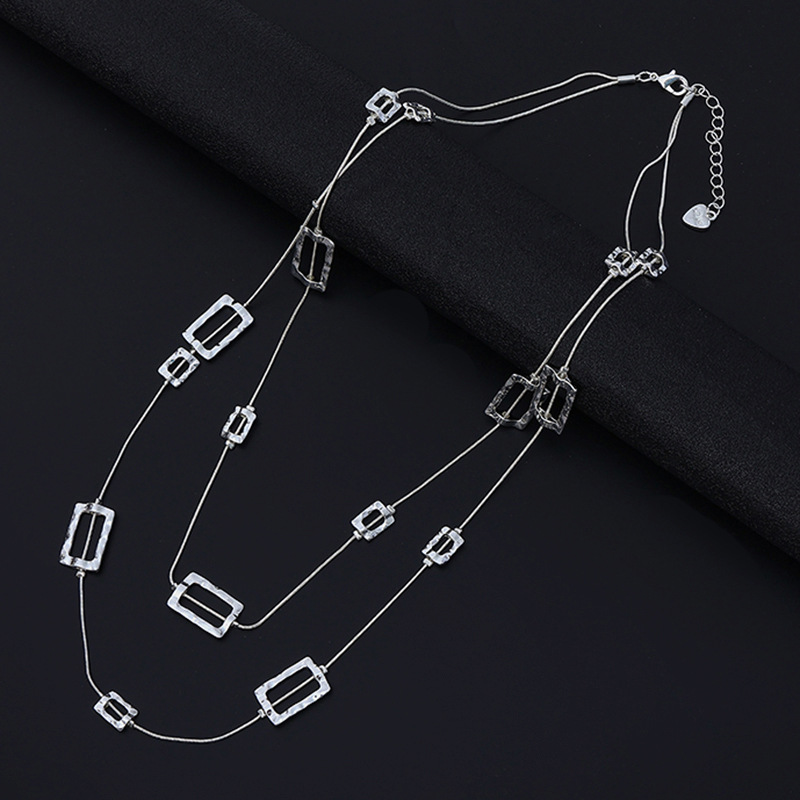 Mehrlagige lange Halskette mit – Layered Pendant Necklace Aesthetic Bewertung und Preis