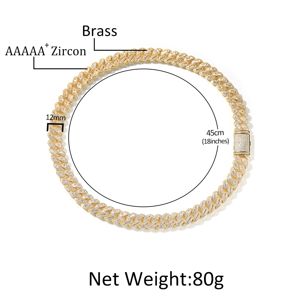 THE BLING KING 12/15mm Miami C – Cuban Link Chain 12Mm Bewertung und Preis