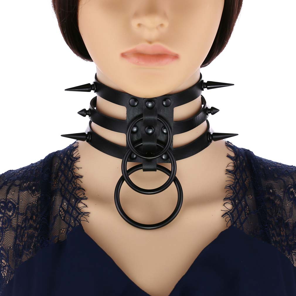 Modische Damen- und Herren-Hal – Goth Punk Spike Choker Bewertung und Preis