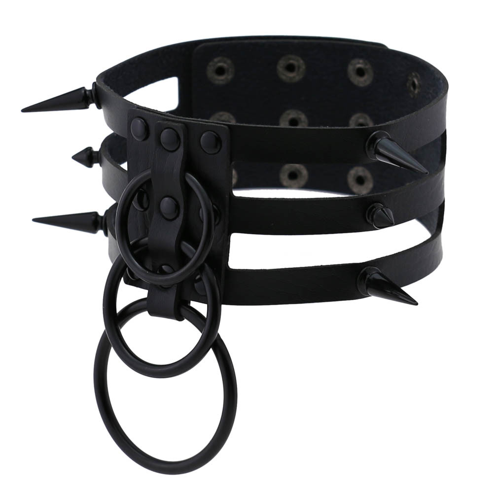 Modische Damen- und Herren-Hal – Goth Punk Spike Choker Bewertung und Preis