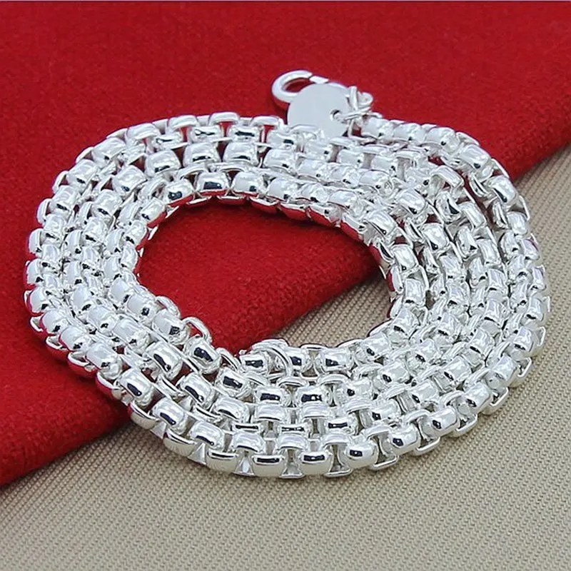 45–60 cm Halskette aus 925er-S – 925 Sterling Silver Chain Necklace Men Bewertung und Preis