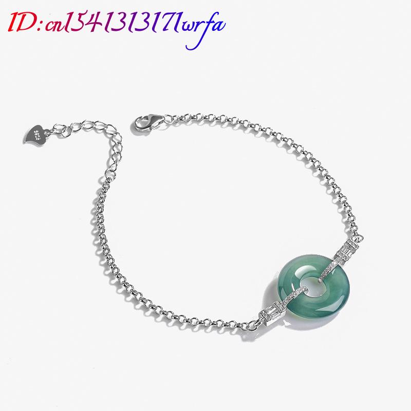 Blaues Myanmar-Jadeit-Ring-Arm – Bracelets Bewertung und Preis