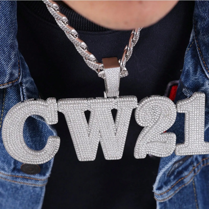 Personalisierter Anhänger mit  – Cuban Link Chain 12Mm Bewertung und Preis